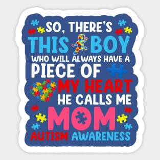 Autism Mom, Autism Awareness, Mothers Day Sticker